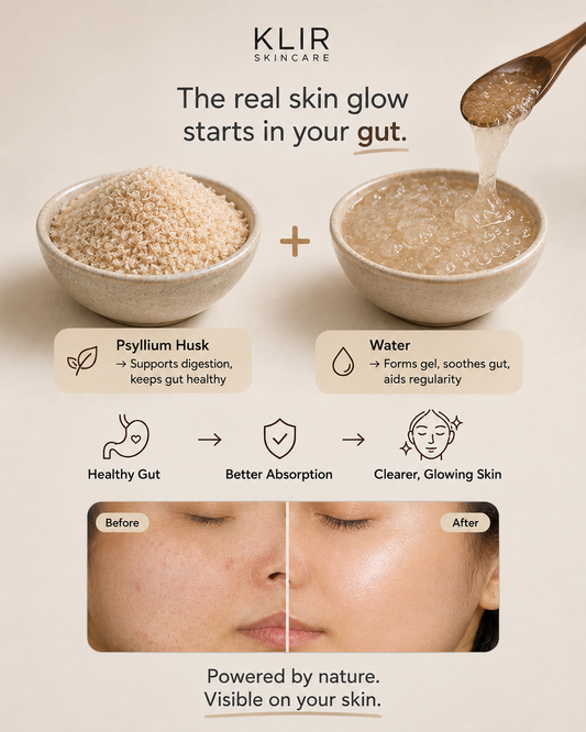 Psyllium Husk for Skin: Can Better Gut Health Support Clearer Skin?