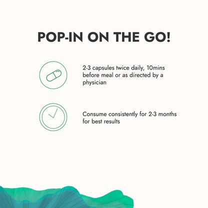 Neuhack Diab Free Herbal Capsule Supplements – 60 veg caps