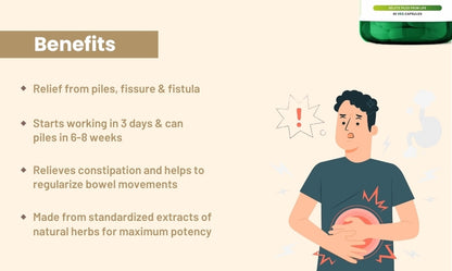 Neuhack Herbal Piles Care Capsules  – 60 Caps