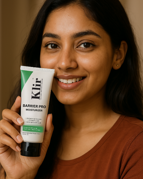 KLIR Barrier Pro Moisturizer with Ceramides, Niacinamide & Hyaluronic Acid Hydrating Face Lotion(75g)