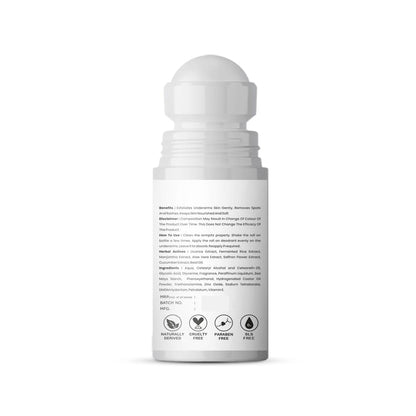 Neuhack Underarm Roll-on with 4% AHA & Licorice – 50g | Gentle Underarm Care