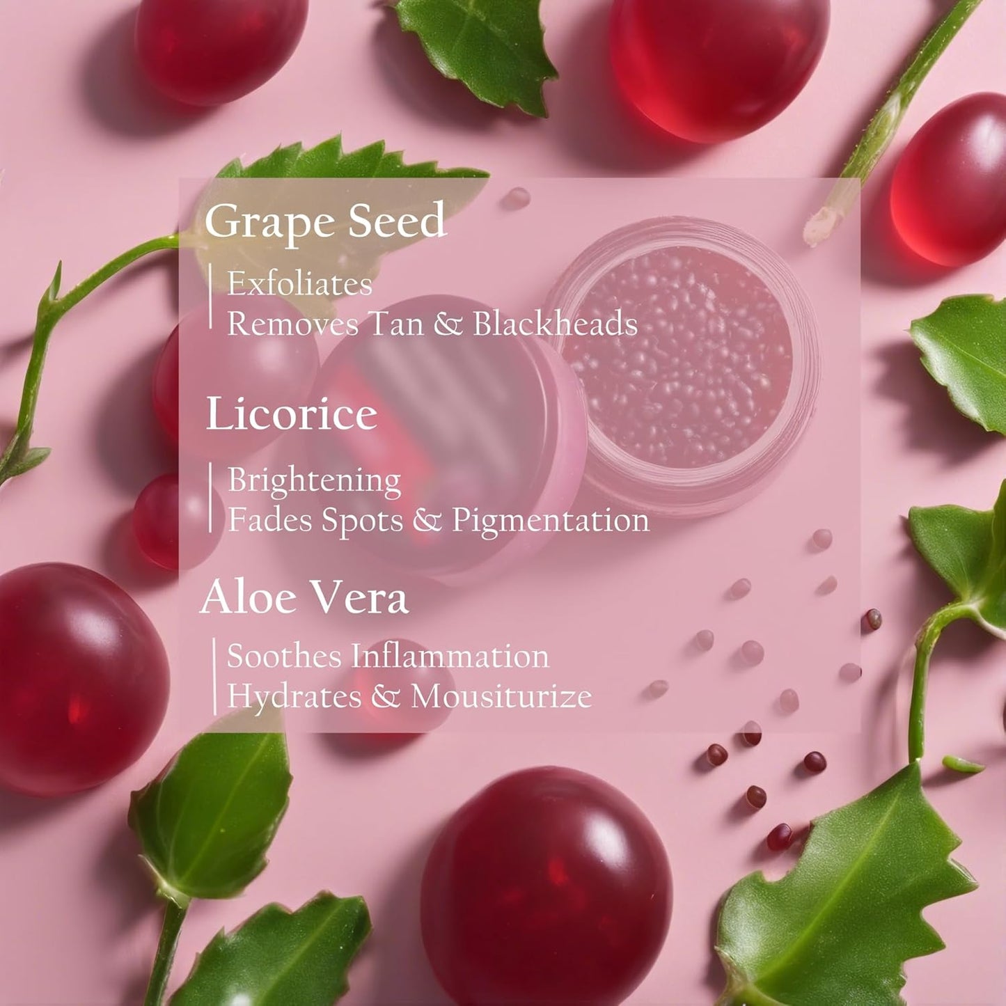 Neuhack Wine Face Scrub for Even Skin Tone & Glowing Skin – 50g