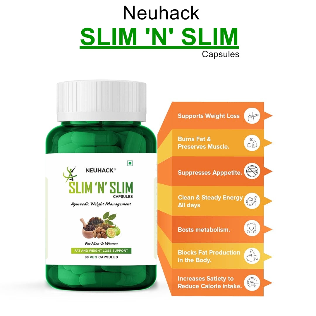 Neuhack Slim N Slim Herbal Capsules – 60 Caps