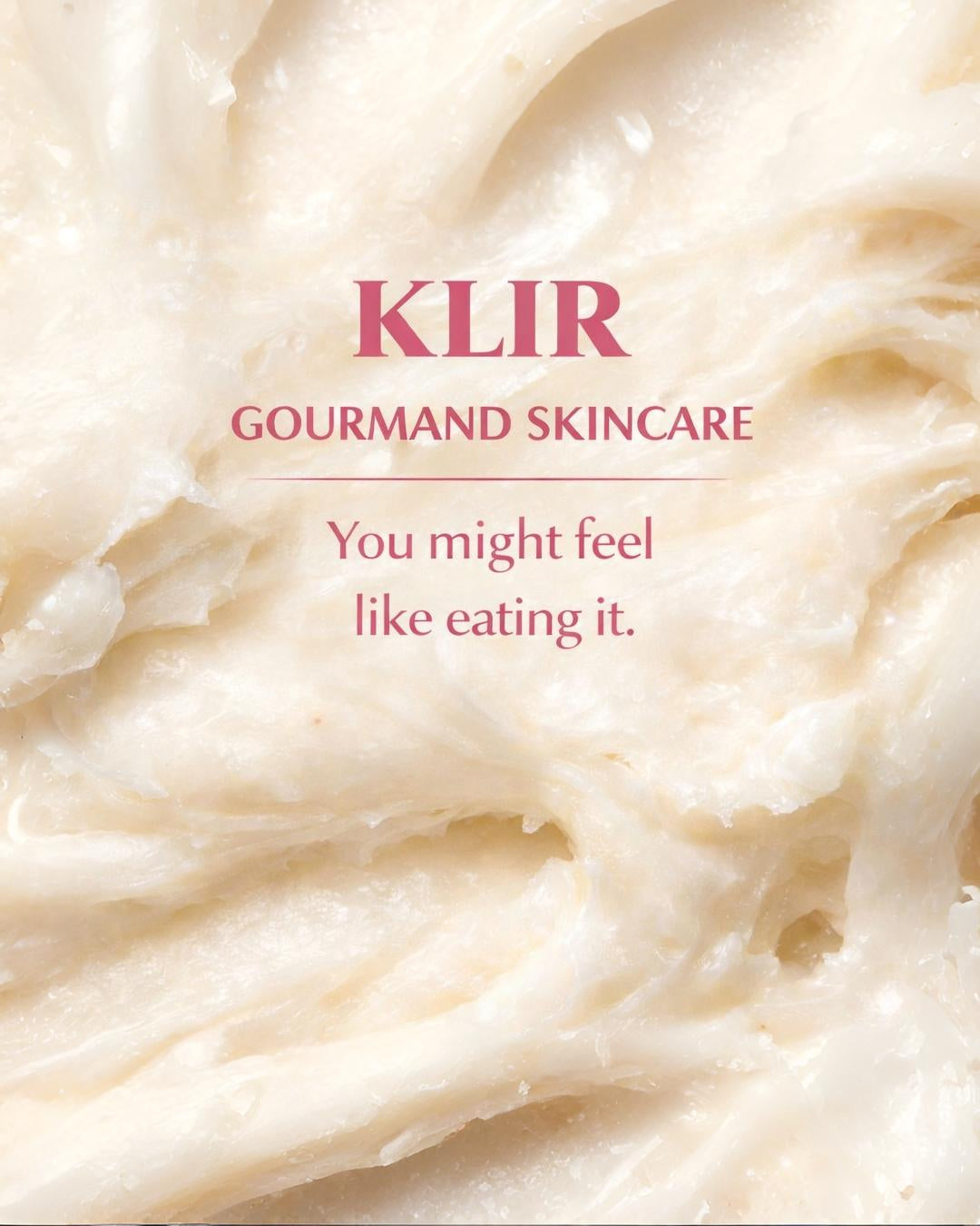 Klir Melt Body Butter with Shea & Cocoa Butter, Sweet Almond Oil & Squalane – 72 Hr Moisture (100g)