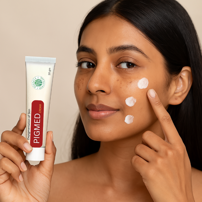 Neuhack Pigmed Herbal Cream – Dark Spot Pigmentation Corrector for Even-Toned, Glowing Skin (30g)