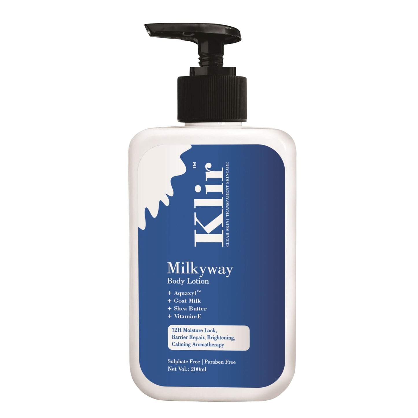 Klir Milkyway body lotion