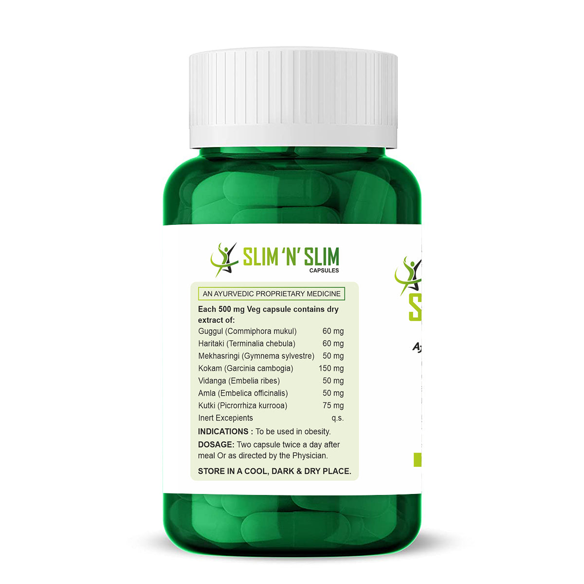 Neuhack Slim N Slim Herbal Capsules – 60 Caps