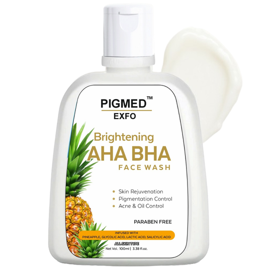 Neuhack Pigmed Exfo Facewash for brightening, pigmentation & tan removal - 100ml