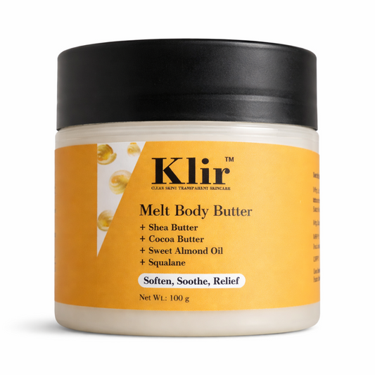 Jar of Klir Melt Body Butter